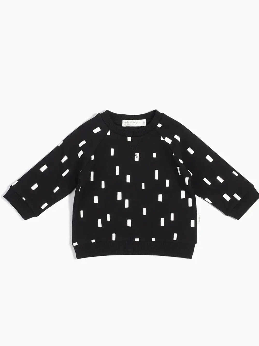 🖤Miles The Label Miles Basic “Play Blocks” Crew Neck Sweater–Size 6 mths | GUC🖤